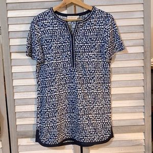 Tory Burch navy tunic